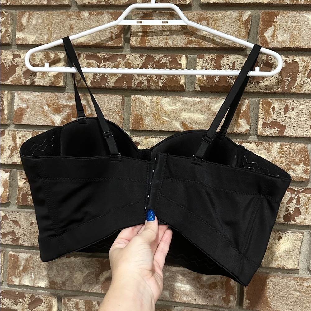 Fringe Rhinestone Corset Top - Picture 4 of 5